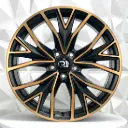 RIN 19X8 5-112 R1 SPORT CPR06-FF SATIN BLACK MF+COPPER ET45 CB57.1