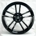 RIN 20X11 5-115 R1 SPORT FA607R BLACK ET22 CB71.5