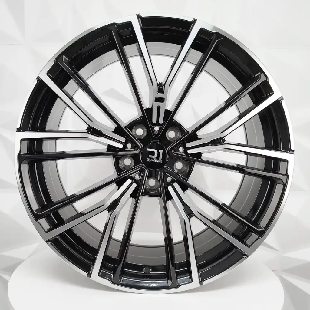 RIN 20X9.5 5-120 R1 SPORT BH2019 BLACK MACHINE FACE ET30 CB74.1